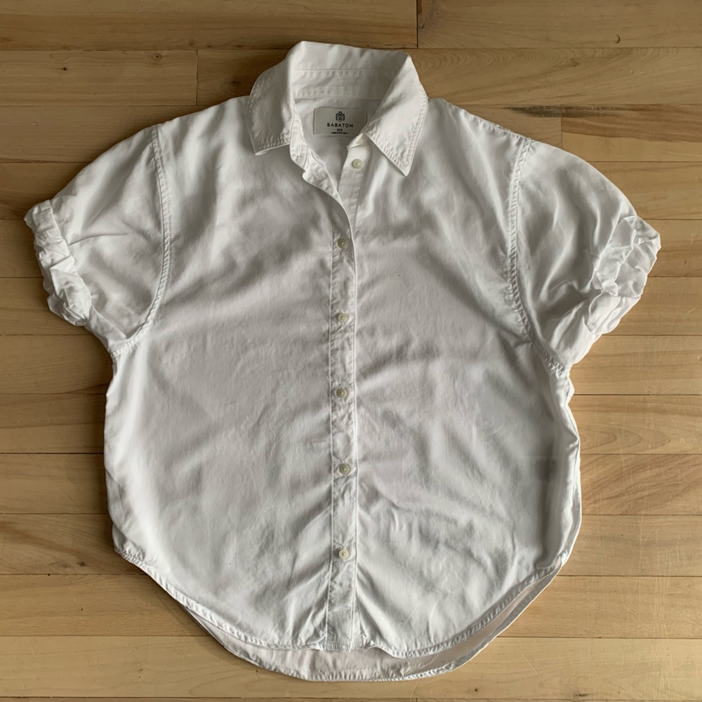 ARITZIA Babaton - Hepburn shirt | Crisp White Button-Down Shirt - Picture 3 of 10